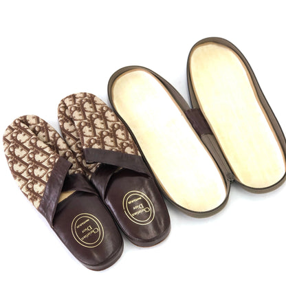 Christian Dior Trotter Oblique Jaguar Room Shoes vintage Old nuwdu6