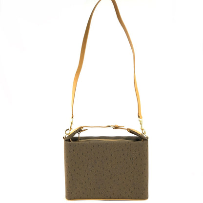 Yves Saint Laurent 單肩包 YSL 化妝包 手袋 盒子 棕色 復古 v6ayth