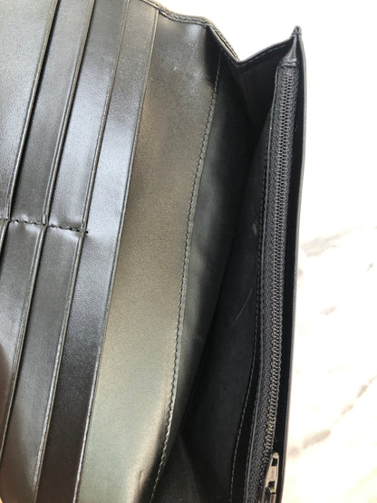 CELINE Macadam 長版皮夾 黑色 復古 u46cvw 