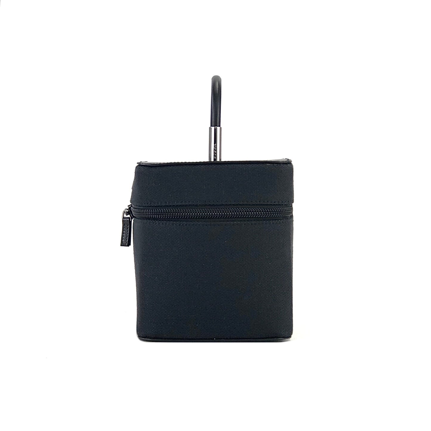 GUCCI GG canvas vanity mini bag top handle handbag black vintage old uycha8