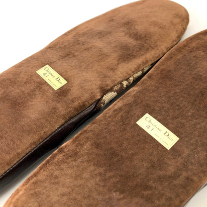 Christian Dior Trotter Oblique Jaguar Room Shoes vintage Old nuwdu6