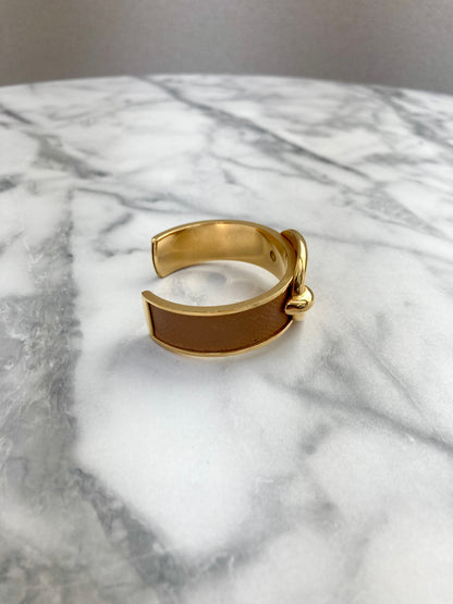 HERMES Chaine d'ancre 手鐲 駝色 復古 m7kkya 