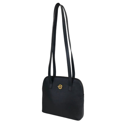 CELINE Toggle Clasp 皮革肩背包 黑色 復古 id5pnu 