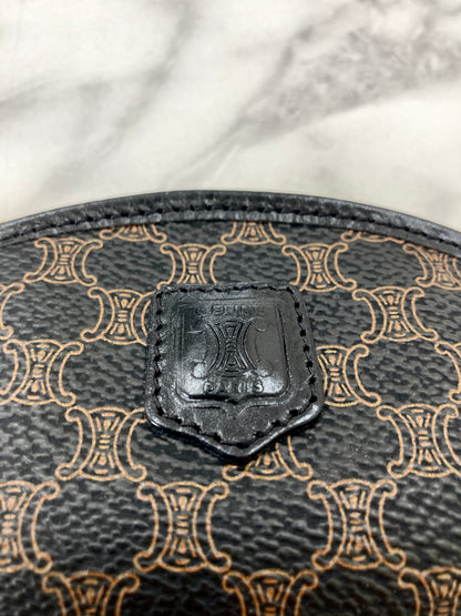 CELINE Macadam Blason 零皮夾黑色復古 bkk5ba 