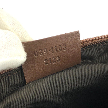 GUCCI GG canvas Hobobag Handbag Brown Vintage Old GUCCI ydxhh2