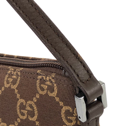 GUCCI GG canvas Hobobag Handbag Brown Vintage Old GUCCI ydxhh2