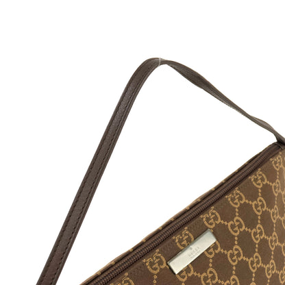 GUCCI GG canvas Hobobag Handbag Brown Vintage Old GUCCI ydxhh2