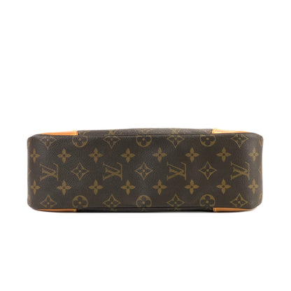 LOUIS VUITTON Monogram M51265 Boulogne Shoulder Bag Brown Vintage Old tca44r