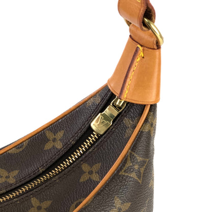 LOUIS VUITTON Monogram M51265 Boulogne Shoulder Bag Brown Vintage Old tca44r