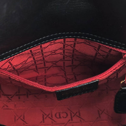Christian Dior Cannage Lady dior Leather Small Handbag Shoulder bag Black 7tgg5g
