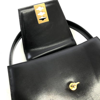 CELINE Mantel 鏈條 Gancini 手提包 黑色 復古舊款 Celine 52xyu2