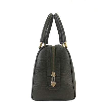 CELINE Blason 壓紋波士頓包款 卡其色 復古 舊款 CELINE 32rshv