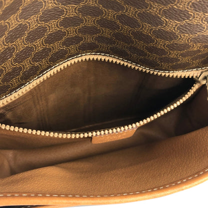 CELINE Macadam Blason 扣式斜背包 棕色 復古 舊款 Celine d3aexg