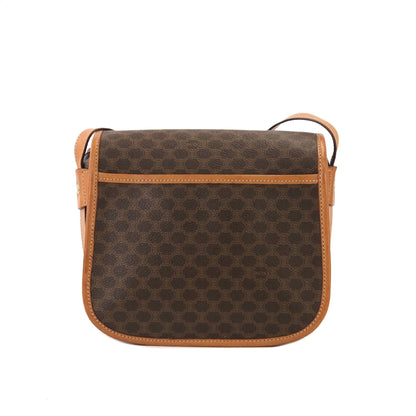CELINE Macadam Blason 扣式斜背包 棕色 復古 舊款 Celine d3aexg