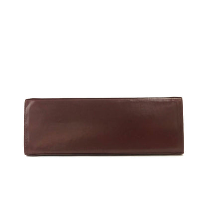 Salvatore Ferragamo Gancini Crossbody Shoulderbag Handbag Brown Vintage Old m4cw6p