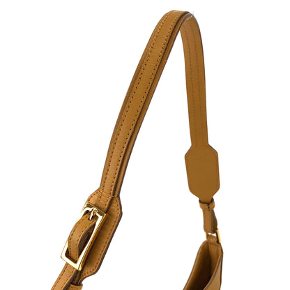 GUCCI GG canvas Horsebit Shoulder bag Camel Vintage Old sd42dg