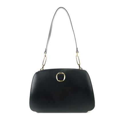 LOEWE Anagram embossed Purse bag handbag Black Vintage v24b4z