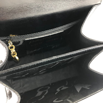 Salvatore Ferragamo Gancini 2Way Top handle Handbag Shoulder bag Black Vintage Old 5bnsnc