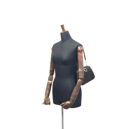 LOEWE Anagram embossed Purse bag handbag Black Vintage v24b4z