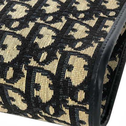 Christian Dior Trotter Jaguar Shoulderbag Handbag Navy Vintage Old u6xe25