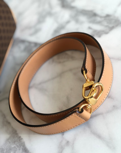 CELINE Macadam Mini trunk Handbag Shoulder bag Brown Vintage Old CELINE hx7anp