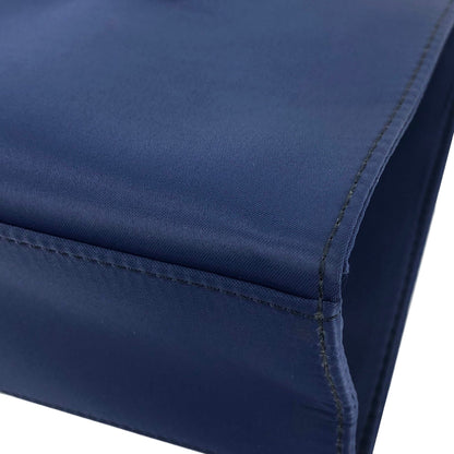 Yves Saint Laurent One handle Handbag Nylon Navy Vintage Old YSL d7vj74