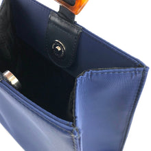Load image into Gallery viewer, Yves Saint Laurent One handle Handbag Nylon Navy Vintage Old YSL d7vj74
