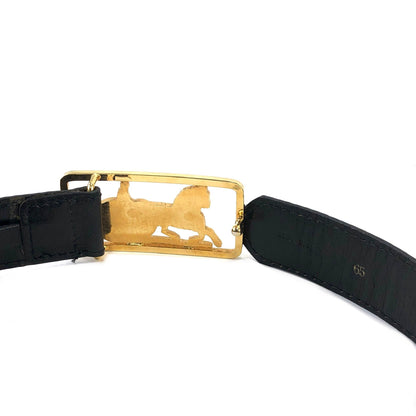 CELINE 馬車皮帶 黑色 復古舊款 Celine 6er3rs