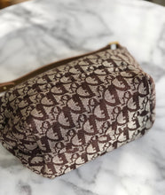 Load image into Gallery viewer, Christian Dior Trotter Oblique Jacquard Handbag Brown Vintage Old 66bhp4
