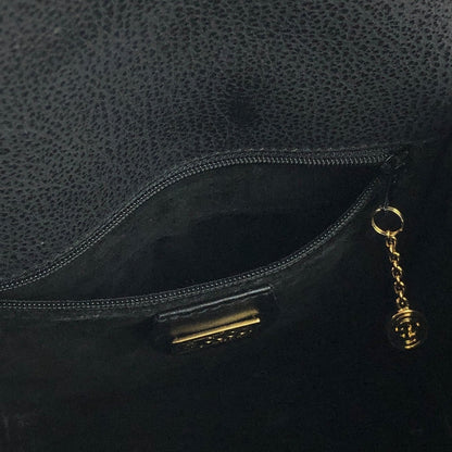 GUCCI 標誌皮革斜背包單肩包黑色舊款 gucci 復古 hdbtkh