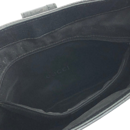 GUCCI G Logo GG canvas Hobobag Shoulderbag Black Vintage Old GUCCI kxy4ms