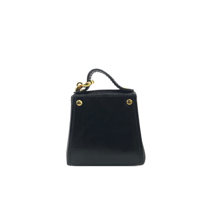 Salvatore Ferragamo Gancini 包款吊飾鑰匙圈 黑色 復古 ccs7ab
