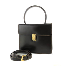 Load image into Gallery viewer, LOEWE Anagram Front Lock Leather 2WAY MiniBag Shoulder Bag Brown fbbxzn
