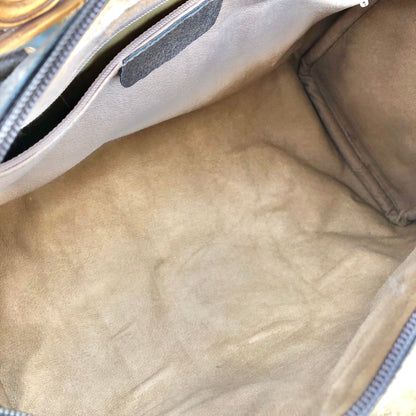 GUCCI GG plus Sherry line Boston bag Hansbag Beige Vintage Old Gucci dwviem