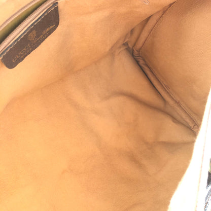 GUCCI GG plus Sherry line Boston bag Hansbag Beige Vintage Old Gucci dwviem