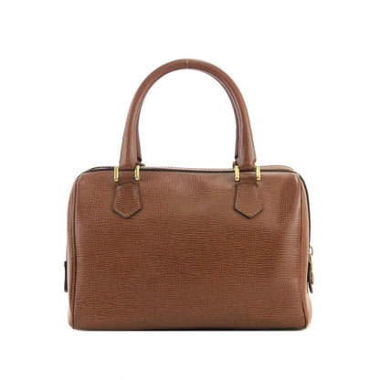 CELINE Blason embossed 2Way Bostonbag Handbag Shoulderbag Brown Vintage Old CELINE 2ungjn