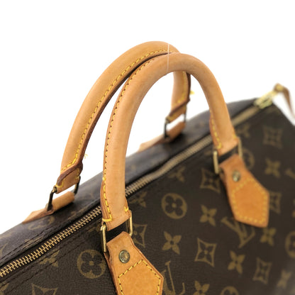 LOUIS VUITTON Monogram Speedy 30 Boston bag Handbag M41526 Brown Vintage Old ha3zjt