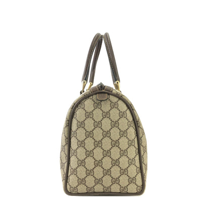 GUCCI GG plus Sherry line Boston bag Hansbag Beige Vintage Old Gucci dwviem