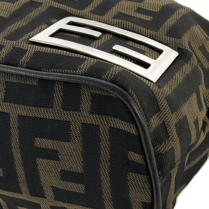 FENDI Zucca Jacquard Mini Handbag Hobobag Brown Old Vintage azzkah