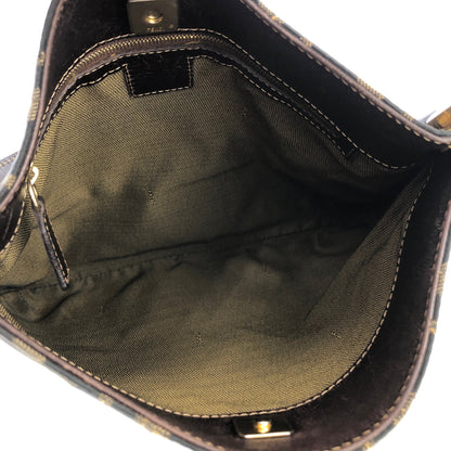 FENDI Zucca Jacquard Totebag Hobobag Brown Old Vintage wieds3