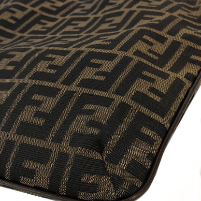 FENDI Zucca Jacquard Totebag Hobobag Brown Old Vintage wieds3