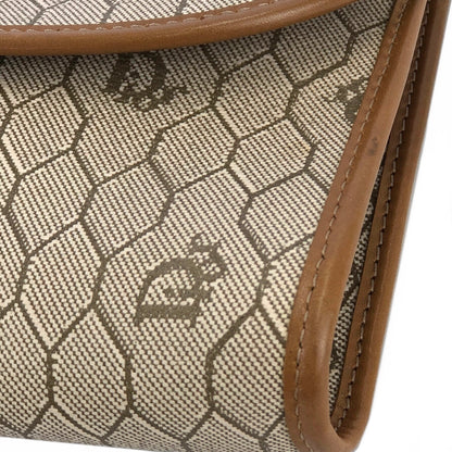 Christian Dior CD Leather PVC Chain Mini bag Shoulder bag Beige Vintage Old cmzcvr