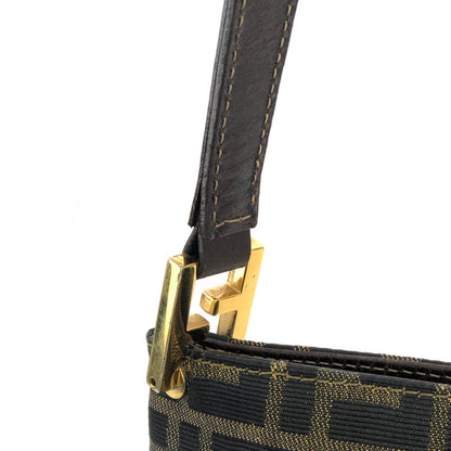 FENDI Zucca Jacquard Totebag Hobobag Brown Old Vintage wieds3