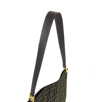 FENDI Zucca Jacquard Totebag Hobobag Brown Old Vintage wieds3