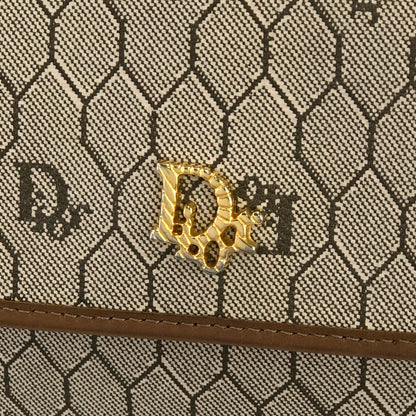 Christian Dior CD Leather PVC Chain Mini bag Shoulder bag Beige Vintage Old cmzcvr