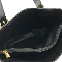 Load image into Gallery viewer, CELINE Macadam Tote bag Black Vintage Old celine　628gkb
