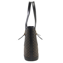 Load image into Gallery viewer, CELINE Macadam Tote bag Black Vintage Old celine　628gkb
