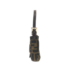 Load image into Gallery viewer, FENDI Zucca Croissant Micro Jacquard Handbag Brown Vintage Old h6grtp
