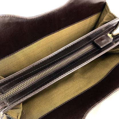 FENDI Zucca Jacquard Hand Bag Brown vintage Old nefbes