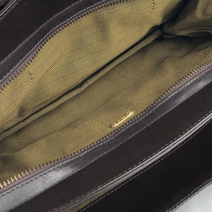 FENDI Zucca Jacquard Hand Bag Brown vintage Old nefbes